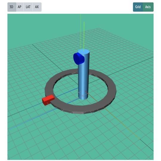 Reference ring 3D view
